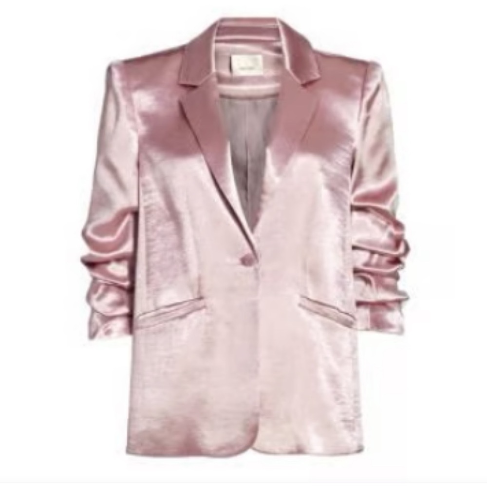 Cinq a Sept Kylie Blazer Jacket size 10 in Blush pink